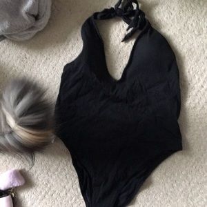 Aerie halter bathing suit